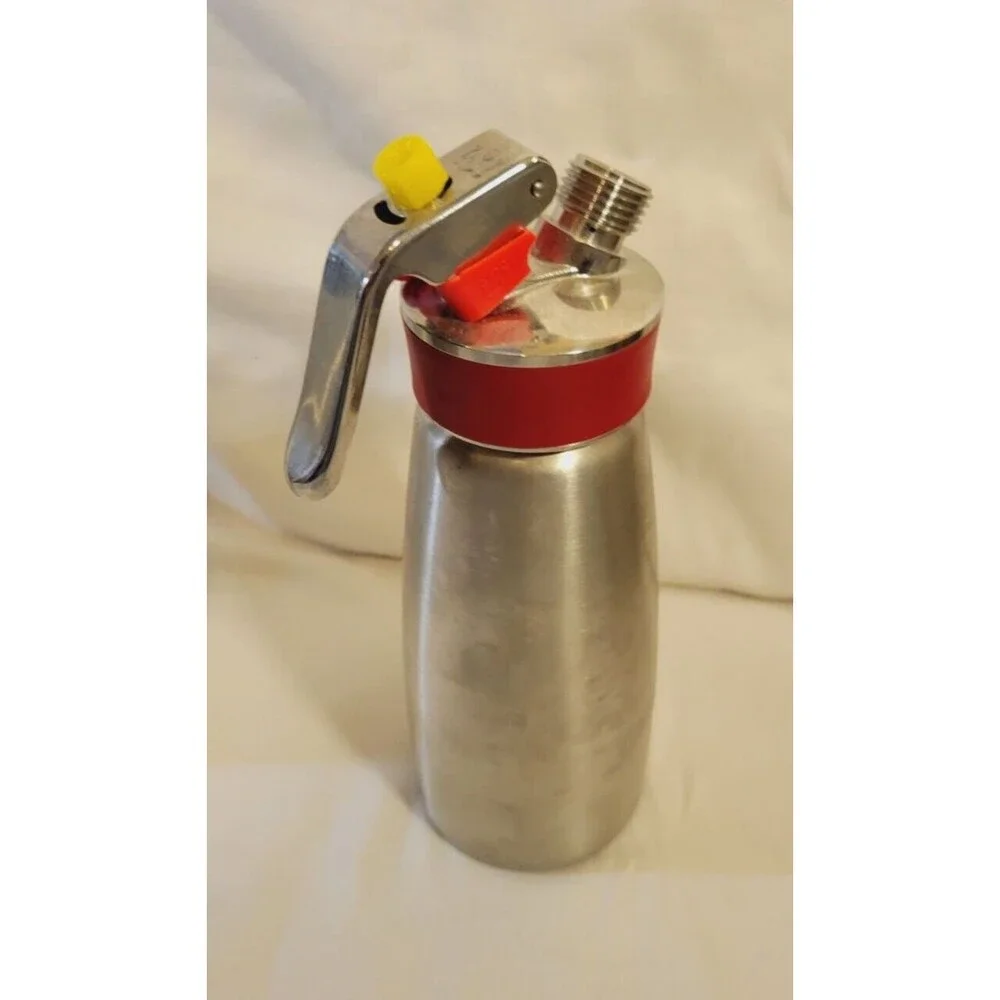 iSi Whipper Lot [2] - Whip Cream/Food Whipper Stainless Steel 1 Pint/0.5L